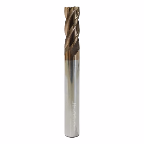 Frez palcowy do metalu 4P | fi 6 mm * 50 mm | CNC VHM HRC 55 - obrazek 2