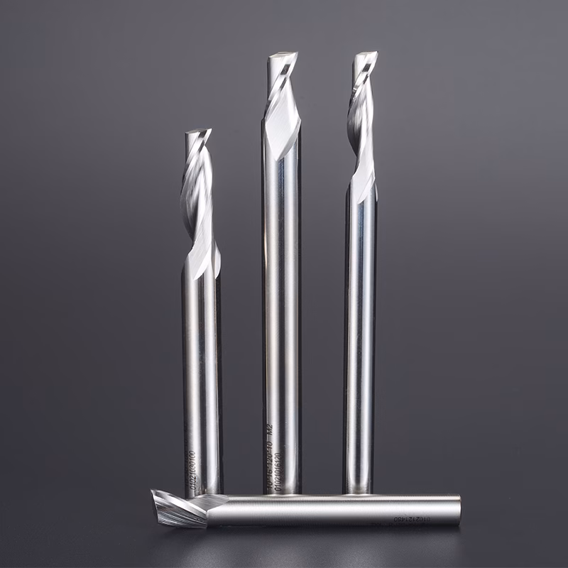 Frez jednopiórowy do aluminium 1P | fi 3 x 12 x 8 x 60 | CNC HSS HRC55 - obrazek 3
