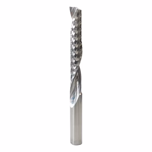 Frez uniwersalny jednopiórowy 1P | fi 8 x 52 x 85 | VHM CNC - obrazek 2