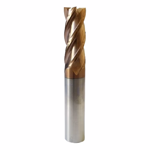 Frez palcowy do metalu 4P | fi 12 mm * 75 mm | CNC VHM HRC 55 - obrazek 2