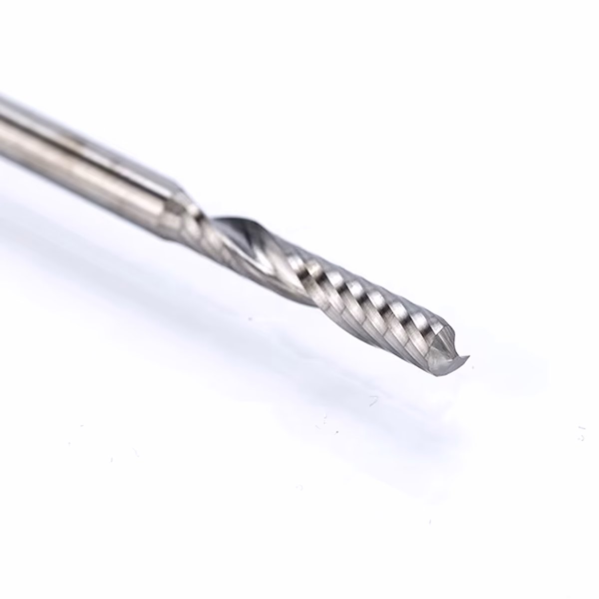 Frez uniwersalny jednopiórowy 1P | fi 3.175 x 52 x 70 | VHM CNC | Polerowany - obrazek 3