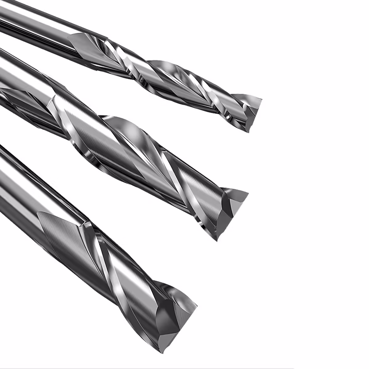 Frez palcowy do metalu 2P | fi 10 mm * 75 mm | CNC HSS HRC 65 - obrazek 4