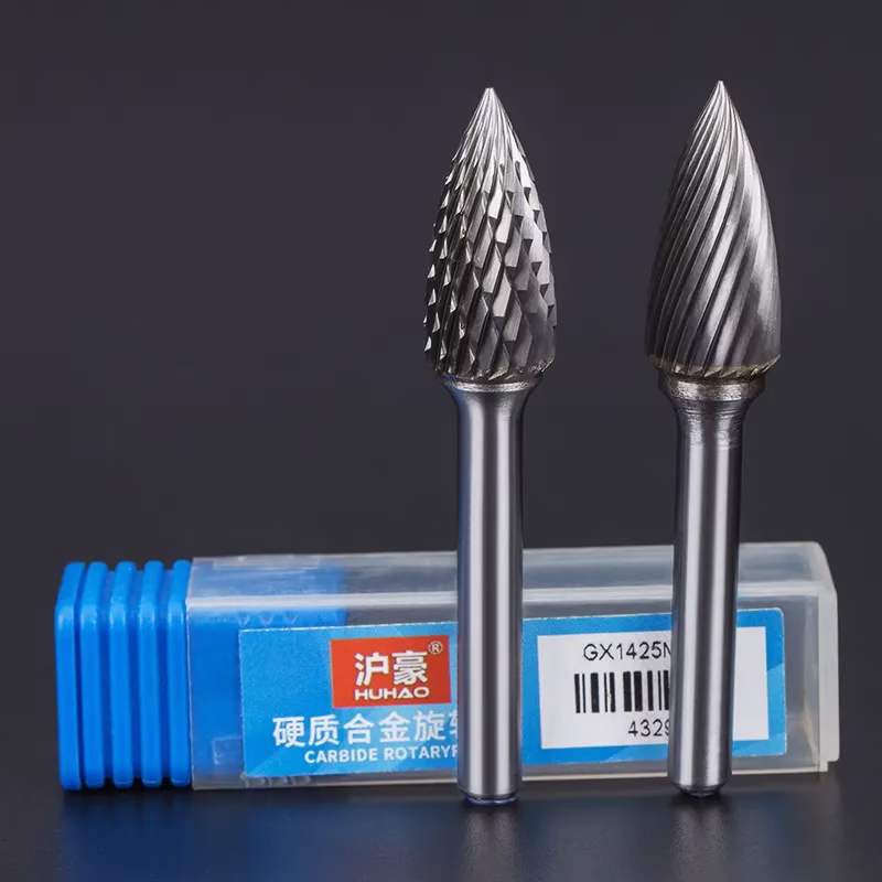 Frez pilnik obrotowy do metalu | 6 mm * 10 mm | VHM HRC 65 | Typ G - obrazek 3