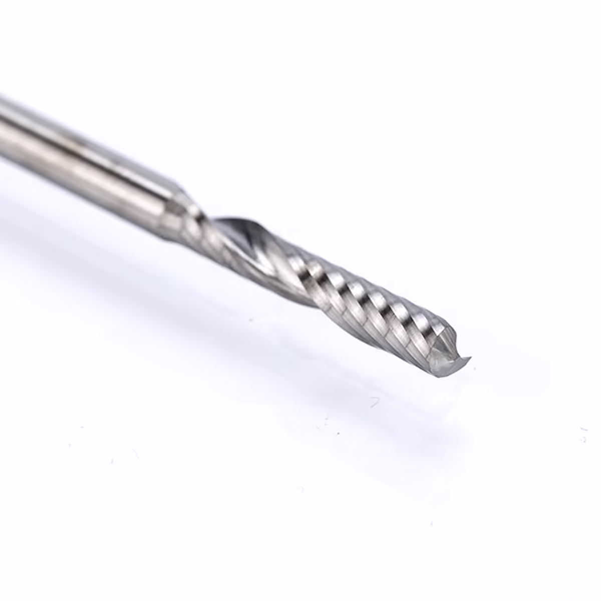 Frez uniwersalny jednopiórowy 1P | fi 3.175 x 52 x 70 | VHM CNC | Polerowany - obrazek 3