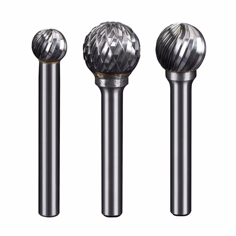 Frez pilnik obrotowy do metalu | 6 mm * 10 mm | VHM HRC 65 | Typ D - obrazek 4
