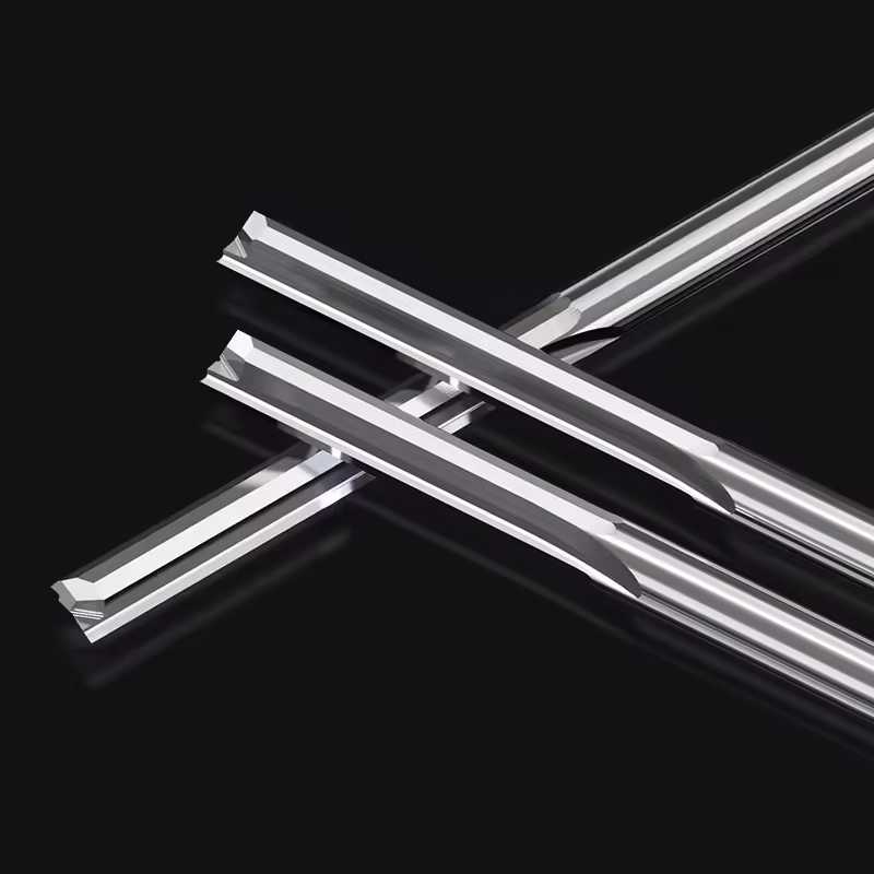 Frez prosty do drewna 2P | fi 4 mm x 42 mm x 70 mm | CNC VHM - obrazek 3