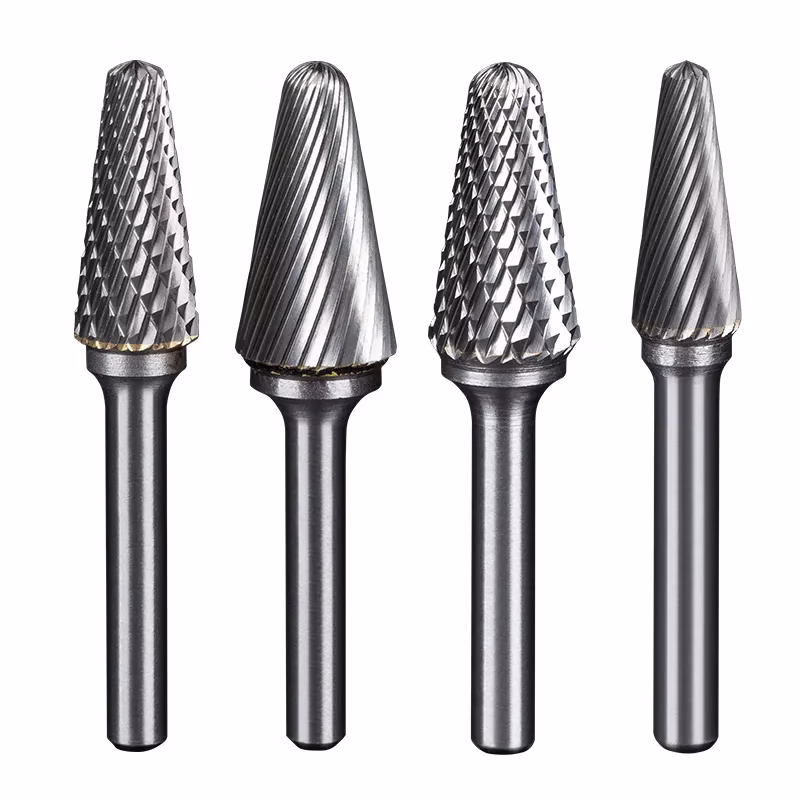 Frez pilnik obrotowy do metalu | 6 mm * 8 mm | VHM HRC 65 | Typ L - obrazek 5