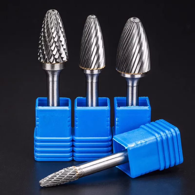 Frez pilnik obrotowy do metalu | 6 mm * 8 mm | VHM HRC 65 | Typ F - obrazek 3