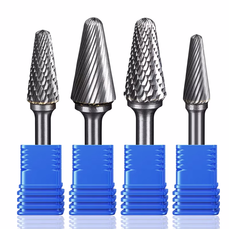 Frez pilnik obrotowy do metalu | 6 mm * 8 mm | VHM HRC 65 | Typ L - obrazek 3
