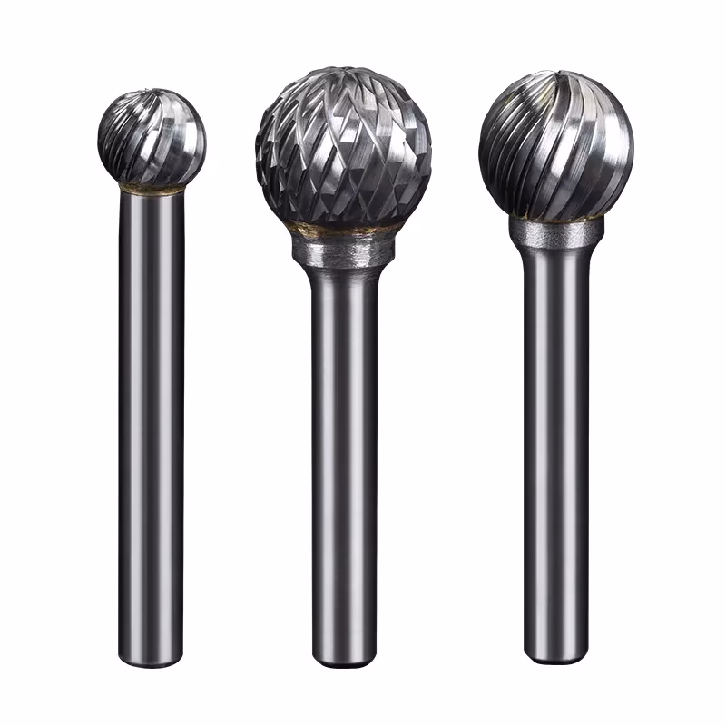 Frez pilnik obrotowy do metalu | 6 mm * 10 mm | VHM HRC 65 | Typ D — zdjęcie 4