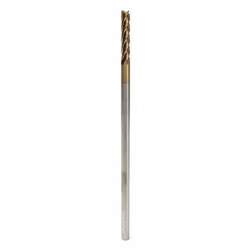 Frez palcowy długi do metalu 4P | fi 4 mm x 20 mm x 100 mm | CNC VHM HRC 55 - obrazek 2