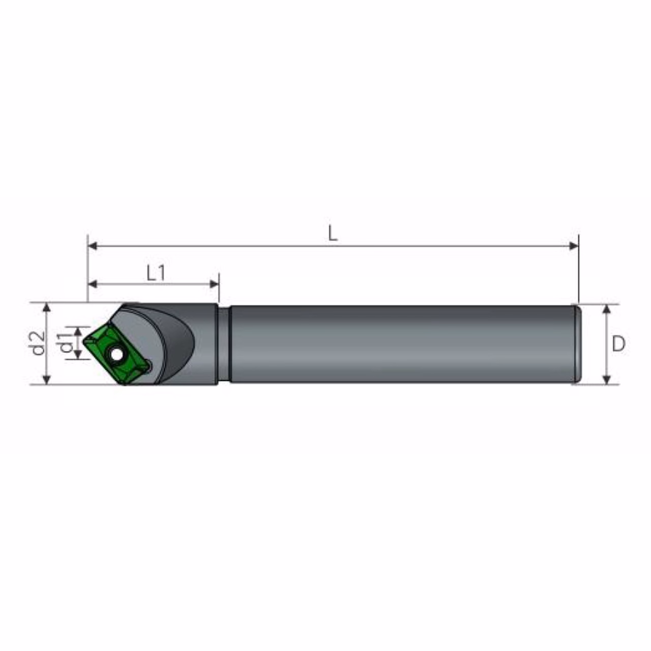 Frez fazownik pogłębiacz składany | trzpień 12mm | fi 16 x 110 | 45 stopni — zdjęcie 2