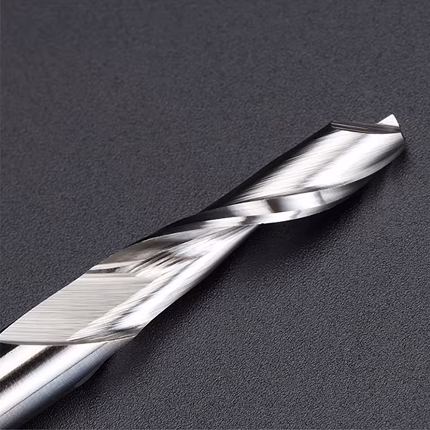 Frez jednopiórowy do aluminium 1P | fi 3 x 12 x 8 x 60 | CNC HSS HRC55 - obrazek 4
