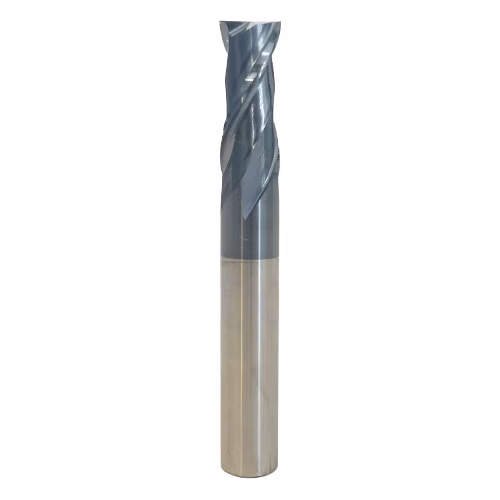 Frez palcowy do metalu 2P | fi 8 mm * 60 mm | CNC VHM HRC 45 - obrazek 2