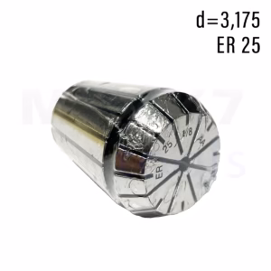 Tuleja zaciskowa CNC | ER25 | fi 3,175 | AA | DIN 6499