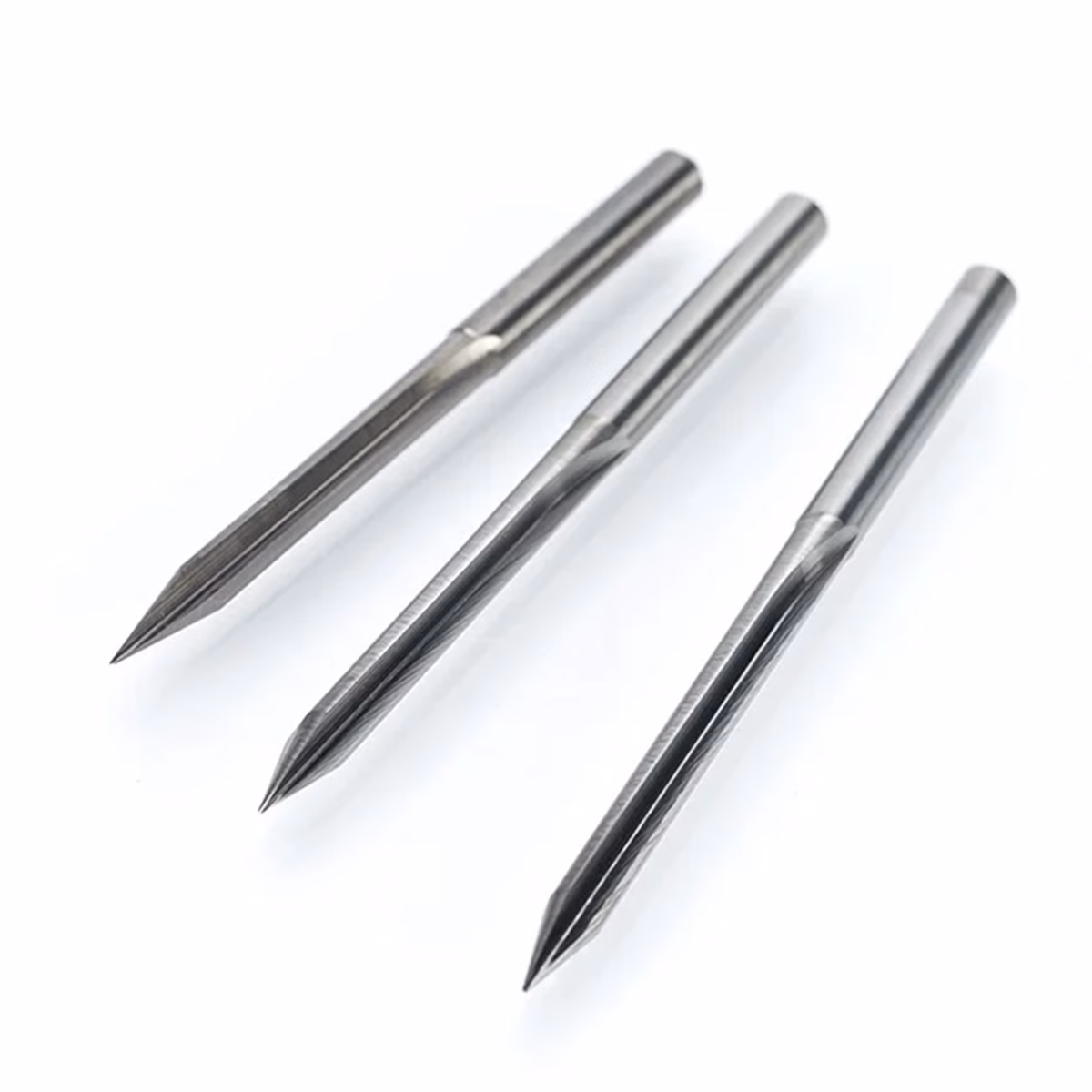 Frez grawer 2P | trzpień 4 mm | fi 0,5 x 32 x 60 | 30 stopni | VHM CNC - obrazek 2