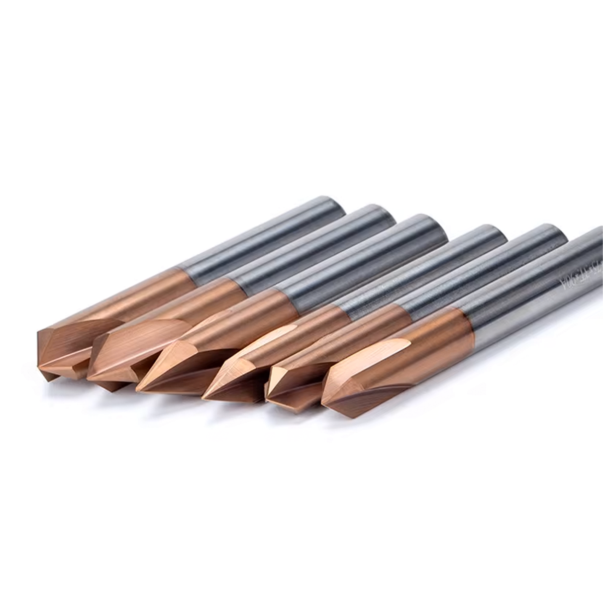 Frez fazownik 90 stopni 3P | 8 mm x 60 mm | CNC VHM HRC 55 - obrazek 4