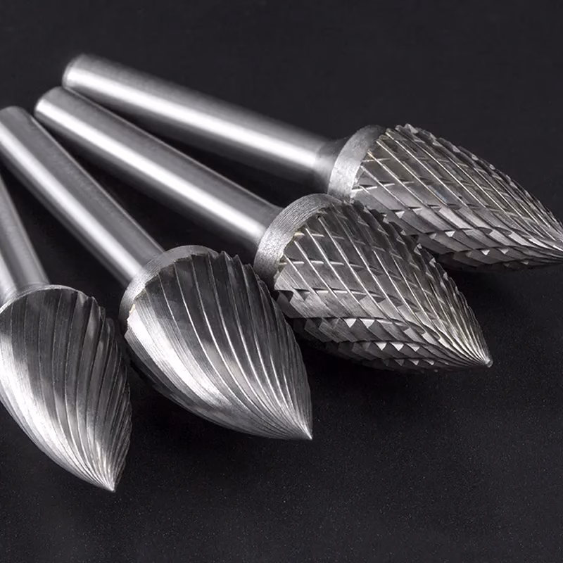 Frez pilnik obrotowy do metalu | 6 mm * 8 mm | VHM HRC 65 | Typ G — zdjęcie 4