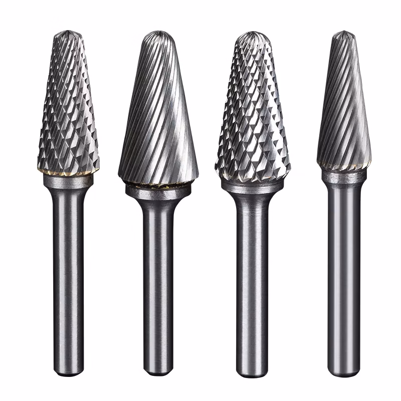 Frez pilnik obrotowy do metalu | 6 mm * 8 mm | VHM HRC 65 | Typ L — zdjęcie 5