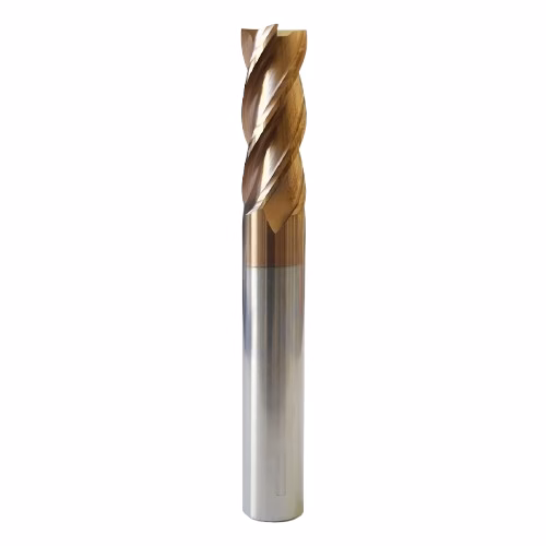Frez palcowy do metalu 4P | fi 10 mm * 75 mm | CNC VHM HRC 55 - obrazek 2