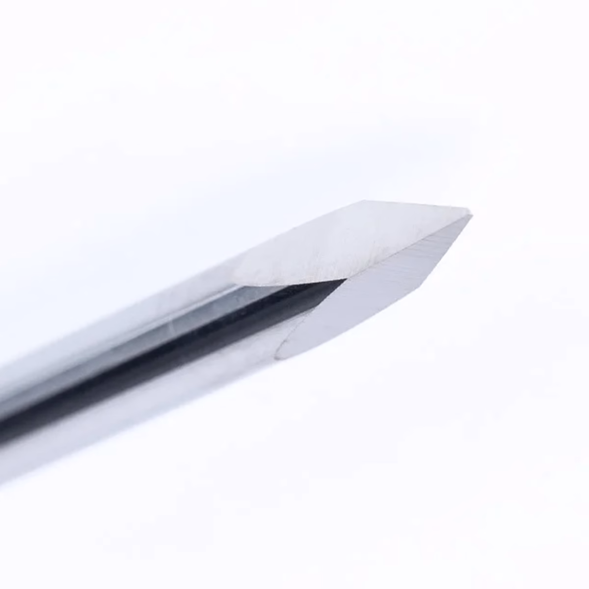Frez grawer 3P | trzpień 3.175 | fi 0,2 x 30 | 45 stopni | VHM CNC - obrazek 3