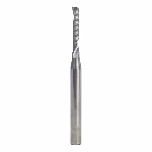 Frez uniwersalny jednopiórowy 1P | fi 2 x 12 x 38 | VHM CNC | Polerowany - obrazek 2