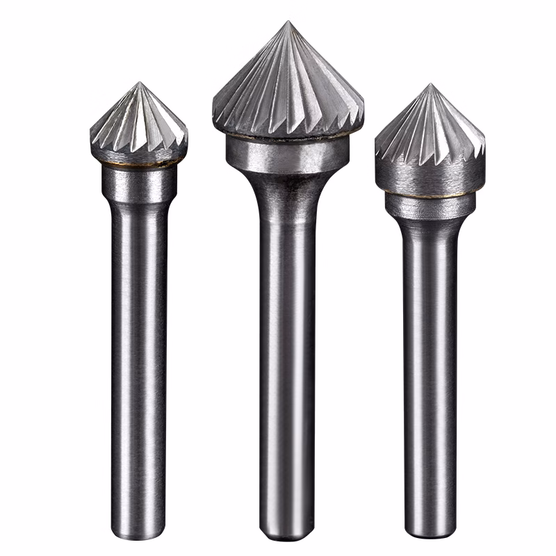Frez pilnik obrotowy pogłębiacz do metalu | 6 mm * 12 mm | VHM HRC 65 | Typ K — zdjęcie 2