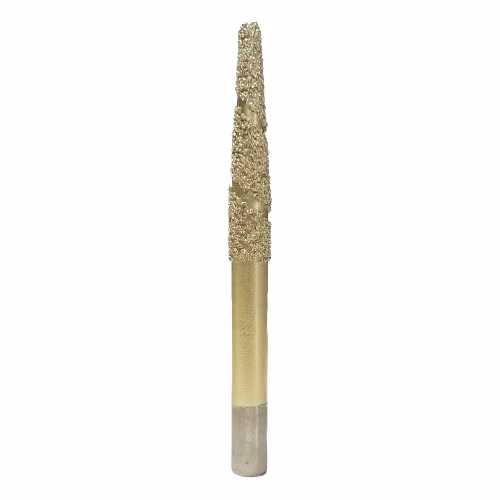 Frez diamentowy stożkowy kulowy do granitu 3D | R 3 | 10 × 60 × 120 | CNC - obrazek 2
