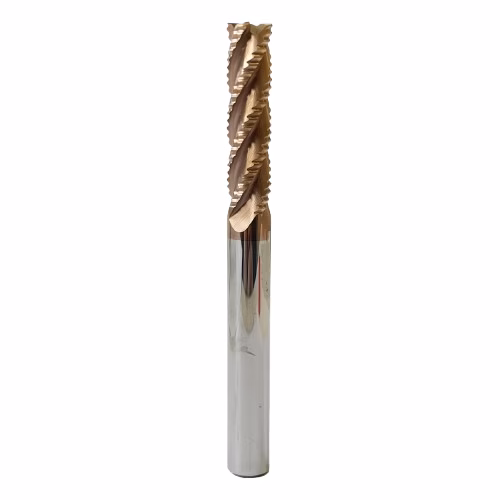 Frez palcowy do metalu 4P | fi 10 mm * 100 mm | CNC VHM HRC 55 | Zgrubny - obrazek 2