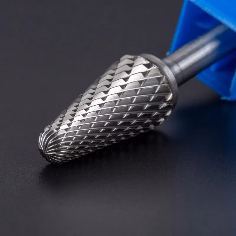 Frez pilnik obrotowy do metalu | 6 mm * 8 mm | VHM HRC 65 | Typ L — zdjęcie 4