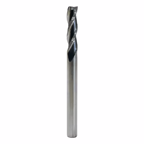 Frez palcowy spiralny do drewna 3P | fi 3.175 x 12 x 38 | CNC VHM - obrazek 2