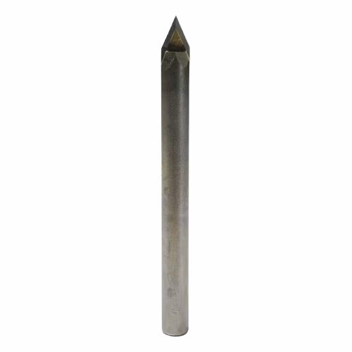 Frez grawerujący do marmuru i granitu | trzpień 6 mm | 45° | Stal + VHM - obrazek 2