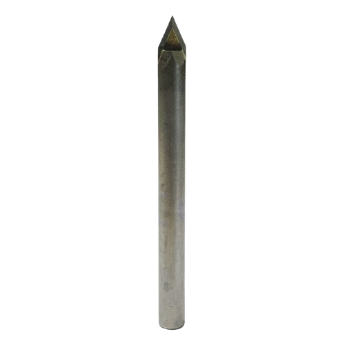 Frez grawerujący do marmuru i granitu | trzpień 6 mm | 45° | Stal + VHM - obrazek 2