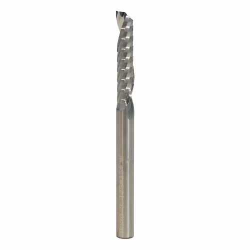 Frez uniwersalny jednopiórowy 1P | fi 3.175 x 15 x 38 | VHM CNC | Polerowany - obrazek 2