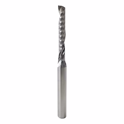 Frez uniwersalny jednopiórowy 1P | fi 2.5 x 17 x 38 | VHM CNC | Polerowany - obrazek 2