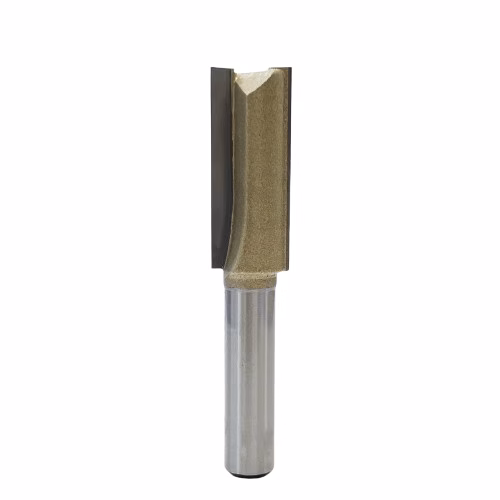 Frez prosty do drewna 2P | trzpień 8mm | fi 12 x 30 x 62 | VHM - obrazek 2