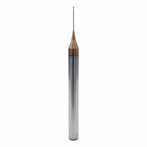 Frez palcowy mikro do metalu 2P | fi 0.5 mm * 50 mm | CNC VHM HRC 55 - obrazek 2